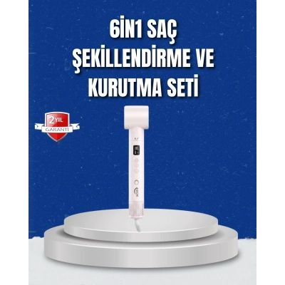 BFS Negatif İyon Teknolojili 6-in-1 Profesyonel Saç Şekillendirici