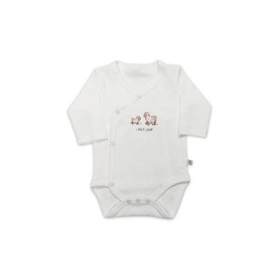 BFS NessiWorld Curly Lamb Uzun Kol Kravuze Body 17111 Bej Mavi Ekru