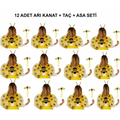 BFS Okul Gösterileri İçin 1239li Arı Kanadı Seti - Etkinlik Kanatları