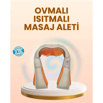 BFS Ovmalı Isıtmalı Masaj Aleti Boyun Omuz Bel ve Ayak İçin Rahatlatıcı Etki