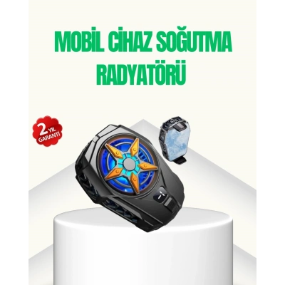 BFS Oyunlar İçin Güçlü Telefon Soğutucu Fan Dijital Ekranlı