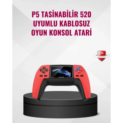 BFS P5 Retro GamePad 520 Oyunlu Taşınabilir Oyun Konsolu