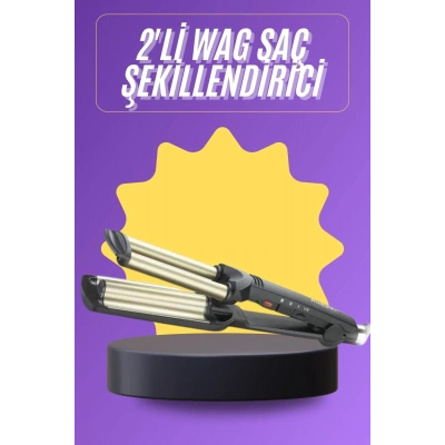 BFS Profesyonel Seramik Kaplama Saç Şekillendirici Wag Maşa Isı Ayarlı