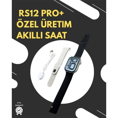 BFS RS12 PRO+ 2025 Serisi Garantili Özel Üretim Akıllı Saat – AMOLED Ekran, GPS, 2GB Hafıza, Sesli Görüşme, Uzun Şarj Süresi