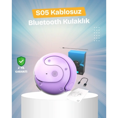 BFS S05 Kablosuz Kulaklık – Küçük Kulak Yapılarına Uygun, Kayma Yapmayan Tasarım