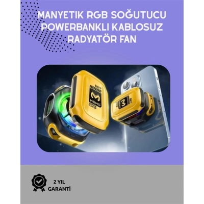 BFS Sessiz Çalışan Yarı İletken Telefon Soğutucu | iOS ve Android Uyumlu | 10W Güç