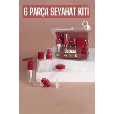BFS Seyahat Kiti Boş Şişe Seyahat Seti 6 Parça