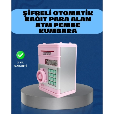 BFS Şifreli Elektronik Para Biriktirme Kumbarası Büyük Kapasiteli
