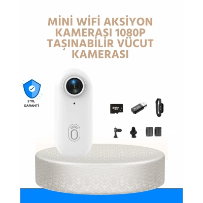 BFS Suya ve Darbeye Dayanıklı Kompakt Spor Kamera 1080P