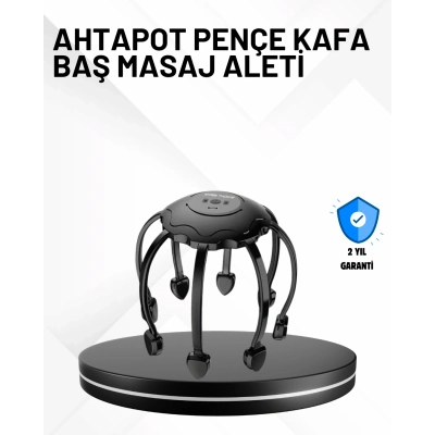 BFS Taşınabilir Kafa Masaj Cihazı Eller Serbest 360° Profesyonel Masaj