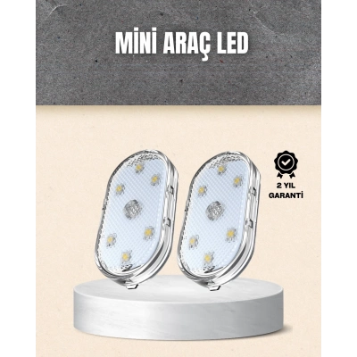 BFS Taşınabilir Manyetik Mini LED Lamba 7 Renk Seçenekli