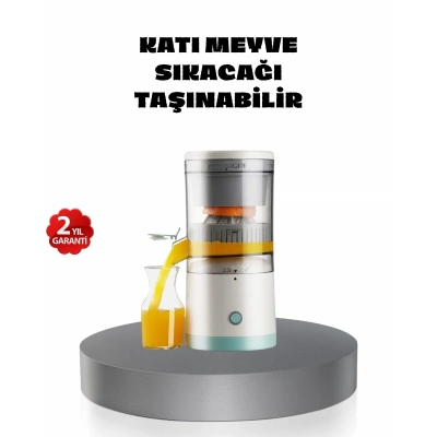 BFS Taşınabilir Şarjlı Katı Meyve Sıkacağı – 45W Güç, 18000 RPM Hız, 400 mL Kapasite