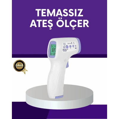 BFS Temassız Ateş Ölçer Dijital Kızılötesi Termometre Hızlı Ölçüm