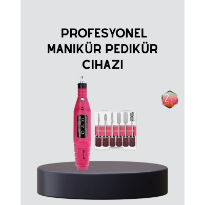 BFS Tırnak Matkap Makinesi – Profesyonel Manikür Pedikür Cihazı, Ayarlanabilir Hız ve Sessiz Çalışma