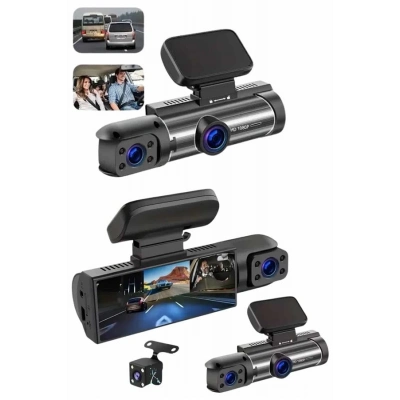 BFS Video ve Fotoğraf Kaydedici Sürüş Kamerası Ön ve Arka Çift Kameralı