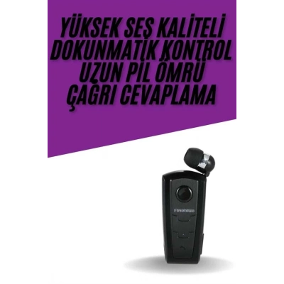 BFS Yaka Kulaklığı Andorid Tüm Cep Telefonlarına Uyumlu Mikrofonlu Titreşimli Makaralı