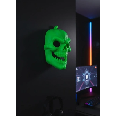 BFS Yeşil Korku Temalı Maske Cadılar Bayramı Dekor