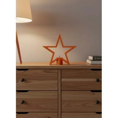 BFS YILDIZ MUMLUK TURUNCU