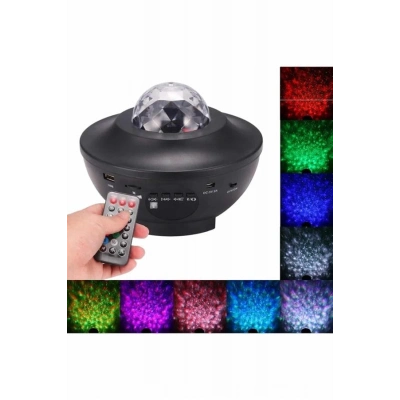 BFS Yıldızlı gökyüzü Projektörü Uzaktan kumandalı Çocuklara Özel Şarjlı