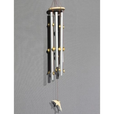 Boncuklu Metal Rüzgar Çanı Model 1