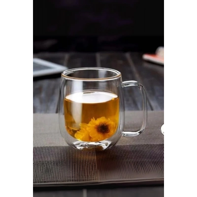 Cam Çift Cidarlı Bardak 350 ml