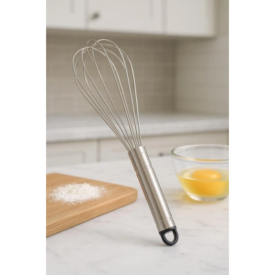 Çelik Büyük Yumurta Çırpıcı 32 cm