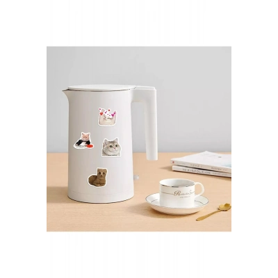 Çılgın Kediler Macbook Notebook Tablet Telefon Ajanda Laptop Defter Sticker Seti