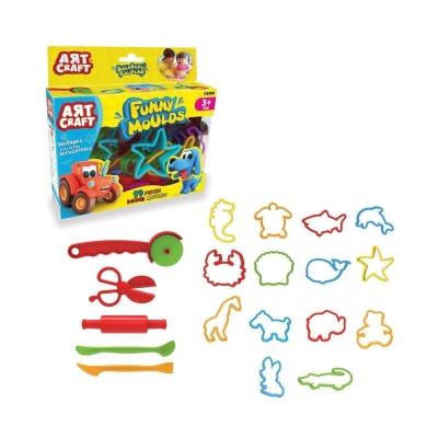 ÇOK SATAN 03299 Dede, Art Craft Eğlenceli Kalıplar 19 Parça / +3 yaş