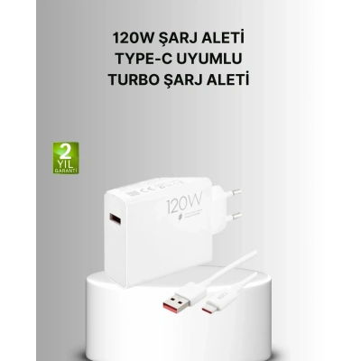 ÇOK SATAN 120W Mi Turbo Akıllı Tanıma Çipli Hızlı Şarj Cihazı Taşınabilir ve Dayanıklı