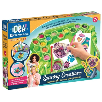 ÇOK SATAN 18716 Clementoni Idea Işıltılı Tasarımlar +7 yaş