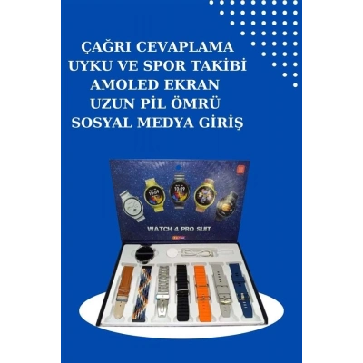 ÇOK SATAN 2025 Model Akıllı Saat ve 2.Nesil TWS Bluetooth Kulaklık Yüksek Ses Kaliteli