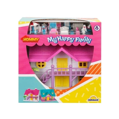 ÇOK SATAN 2080 Happy Family Villa Oyun Seti 18 Parça - 1 Adet Stokta Olan Gönderilir