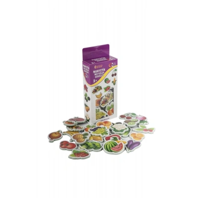 ÇOK SATAN 26 Parça Manyetik Meyve Sebze Seti – Çocuklar İçin Eğitici Mıknatıslı Oyuncak