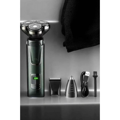 ÇOK SATAN 3 Başlıklı Profesyonel Saç ve Sakal Bakım Seti Vücut, Burun ve Kulak Tüy Alma