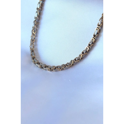 ÇOK SATAN 316L Çelik Mix Renk Kral Zincir Model Erkek Kolye