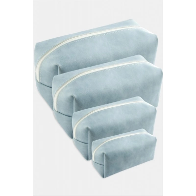 ÇOK SATAN 4 Adet El Tutmalı Makyaj Çantası