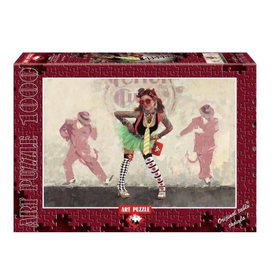 ÇOK SATAN 4355 ART puzzle 1000 parça/ŞEYTAN MI MELEK Mİ