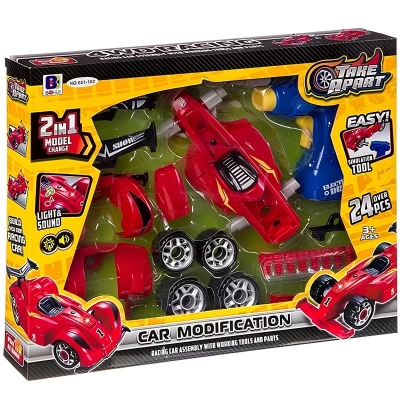 ÇOK SATAN 4i Oyuncak Matkaplı Formula F1 Araba Modifiye Seti Sesli Işıklı Sök Tak