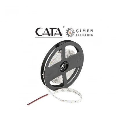 ÇOK SATAN 5 METRE CT 4492 Cata 3 Çip Dış Mekan Şerit Led Amber 12V