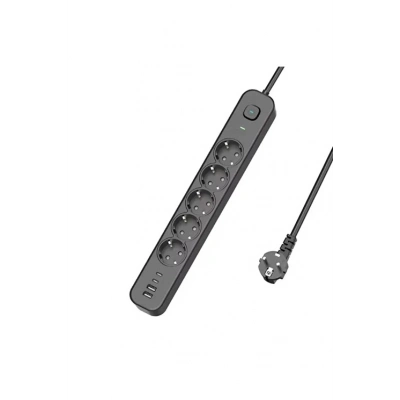 ÇOK SATAN 5 Prizli Akım Korumalı Uzatma Kablosu | 2xusb-a + 2xusb-c | 3680w - 2m Kablo