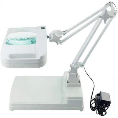 ÇOK SATAN 5x 10x Büyüteç  Led Işıklı Süper Parlak Enerji Tasarruflu  Masa Lambası Lt861