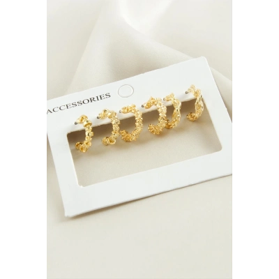 ÇOK SATAN 6 Adet Burgulu Halka Küpe