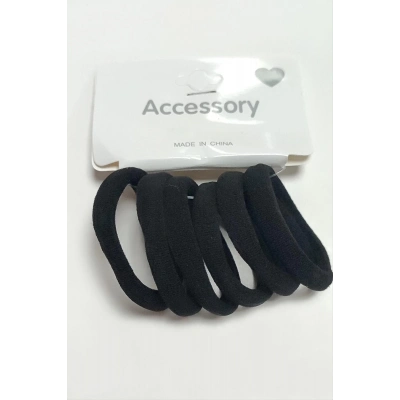 ÇOK SATAN 6 Adet Siyah Renkli Havlu Toka 4,5 cm