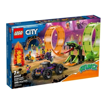 ÇOK SATAN 60339 Lego City - Çift Çemberli Gösteri Arenası, 598 parça, +7 yaş
