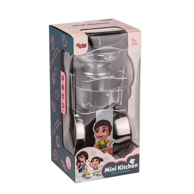 ÇOK SATAN 683G-2 Çelik Tencere tava Seti 7 Parça -Vardem Oyuncak