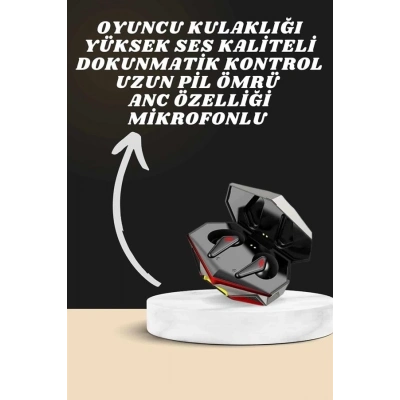 ÇOK SATAN 7 Kordonlu Akıllı Saat Ve Oyuncu Kulaklığı Bluetooth Bağlantılı Android ve İOS Uyumlu