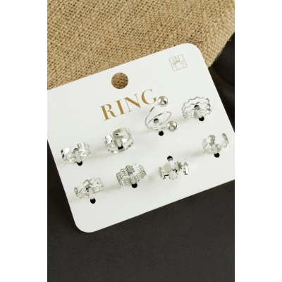 ÇOK SATAN 8 Adet Lüks Eklem Yüzük