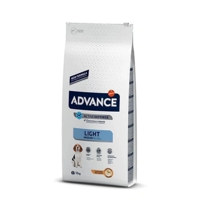 ÇOK SATAN Advance Light Medium Tavuklu Orta Irk Diyet Köpek Maması 12 Kg