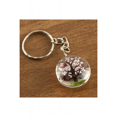 ÇOK SATAN Ağaç Canlı Anahtarlık