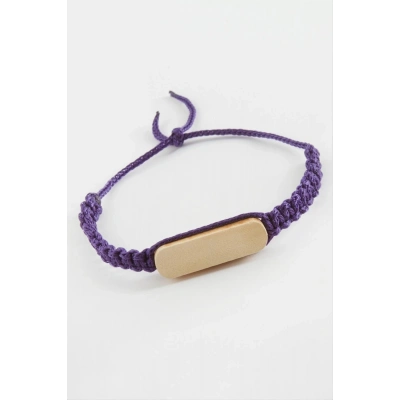 ÇOK SATAN Ahşap Makrome Örgülü Bileklik